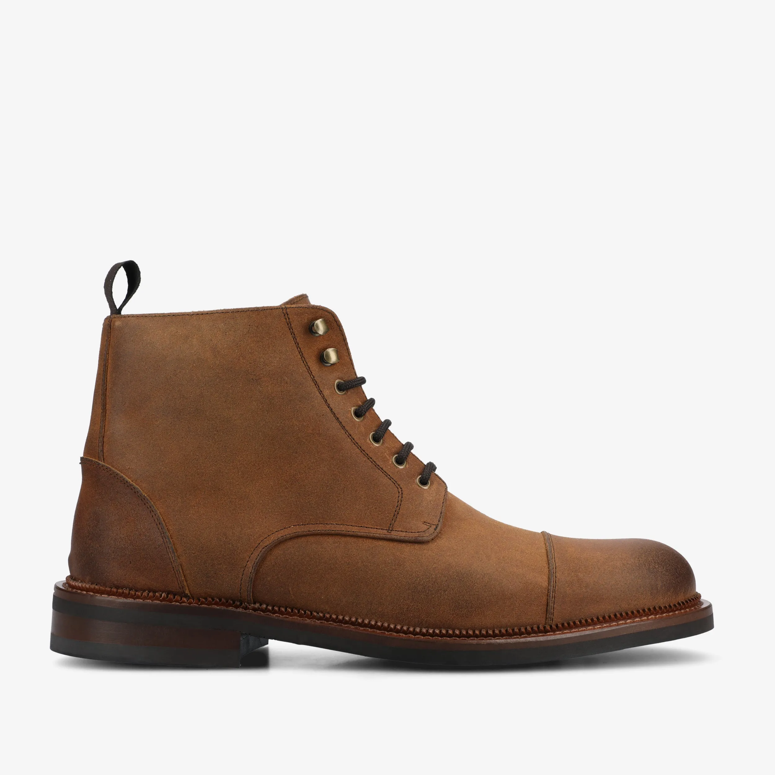 The Rome Boot in Light Brown sold by Taft