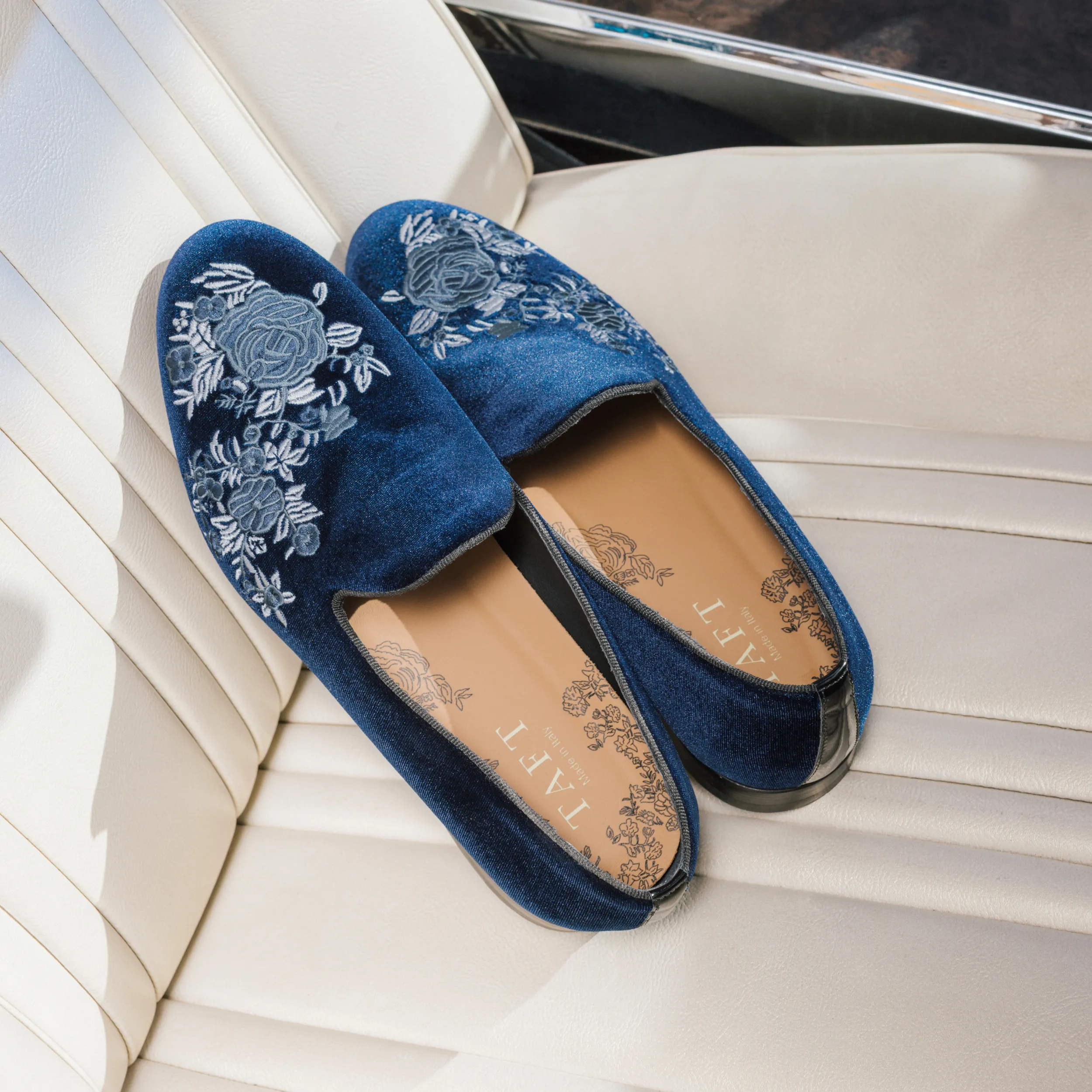 The Estate Slipper in Navy sold by Taft product image thumbnail 2