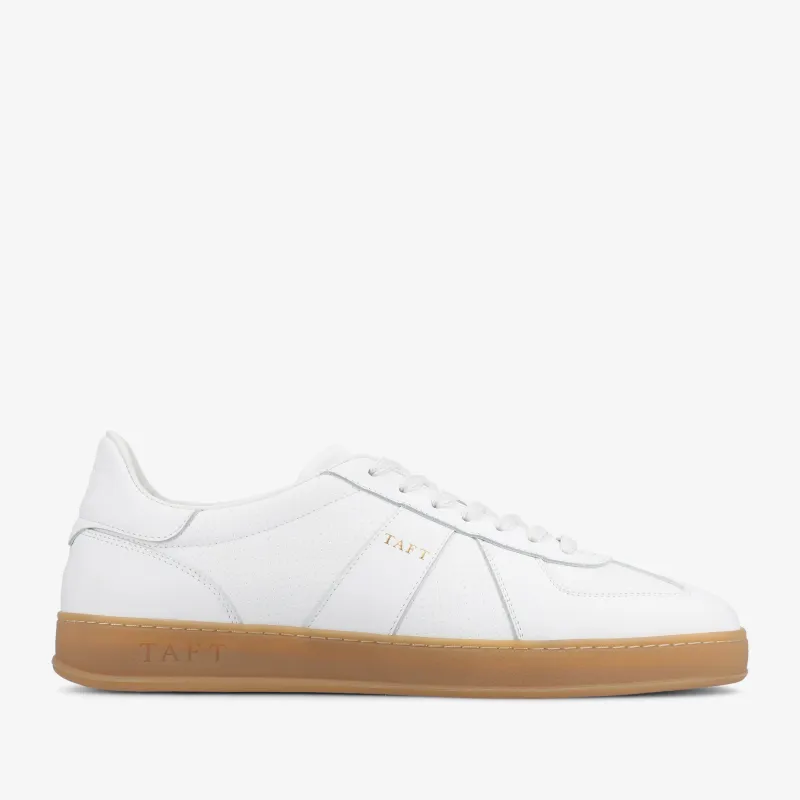 The Gatsby Sneaker in White sold by Taft