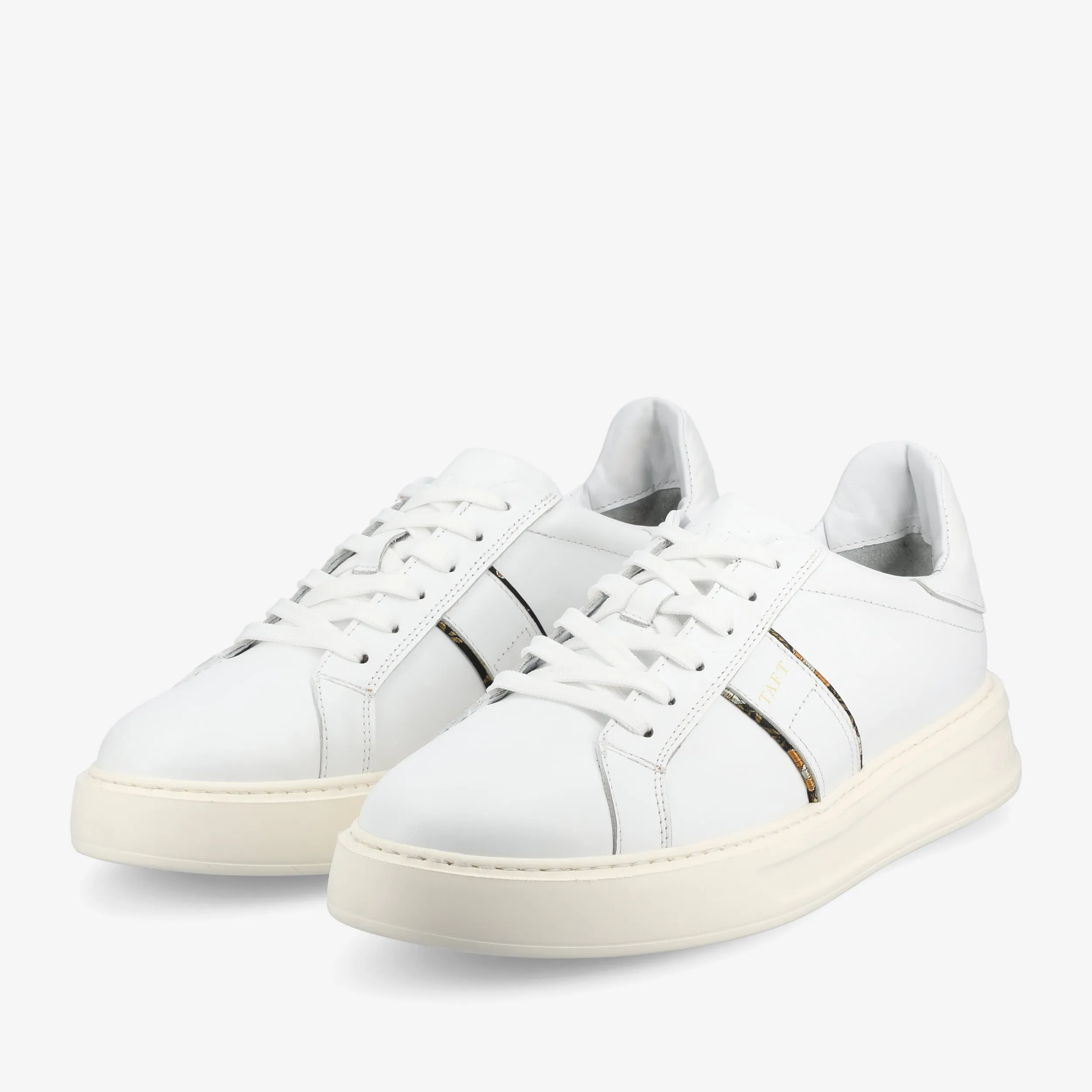 The Logan Sneaker in White sold by Taft product image thumbnail 3