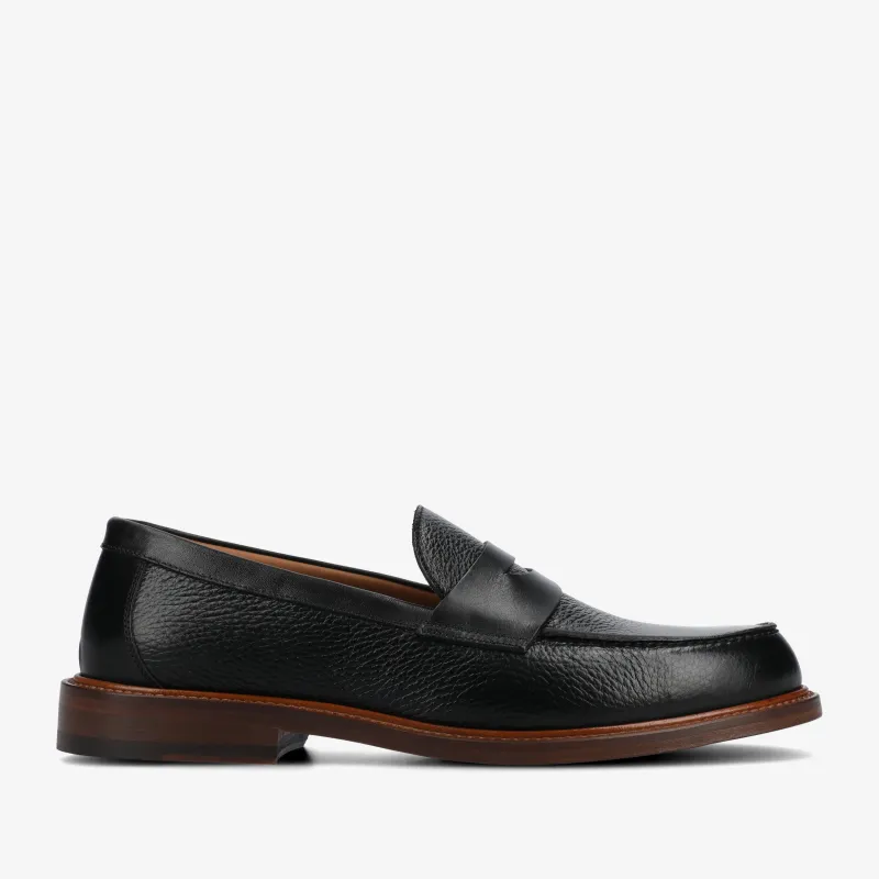 The Jack Penny Loafer in Black sold by Taft