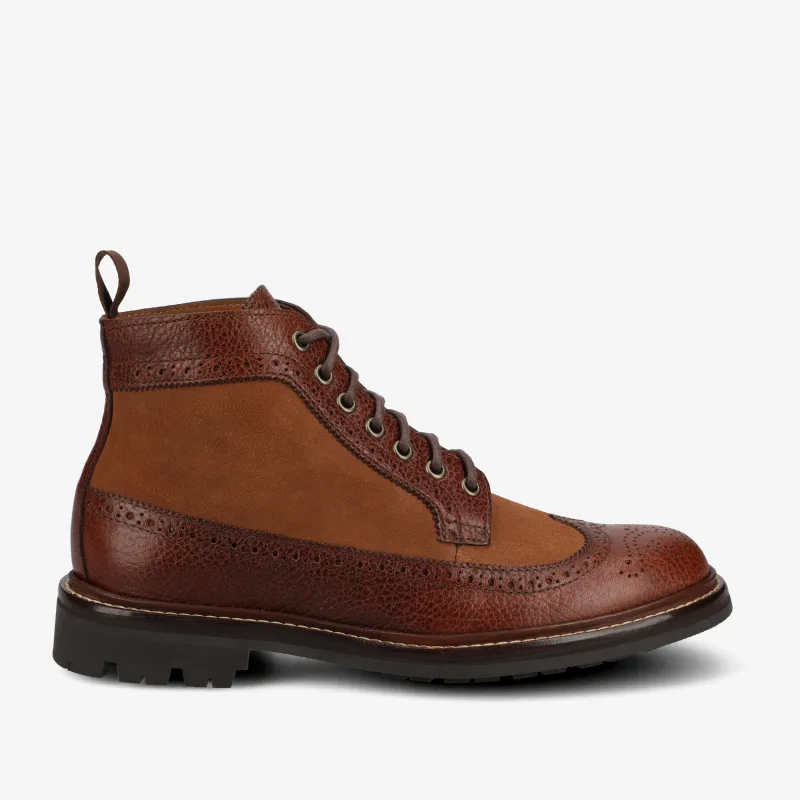 The Boston Boot in Whiskey (Last Chance, Final Sale) sold by Taft