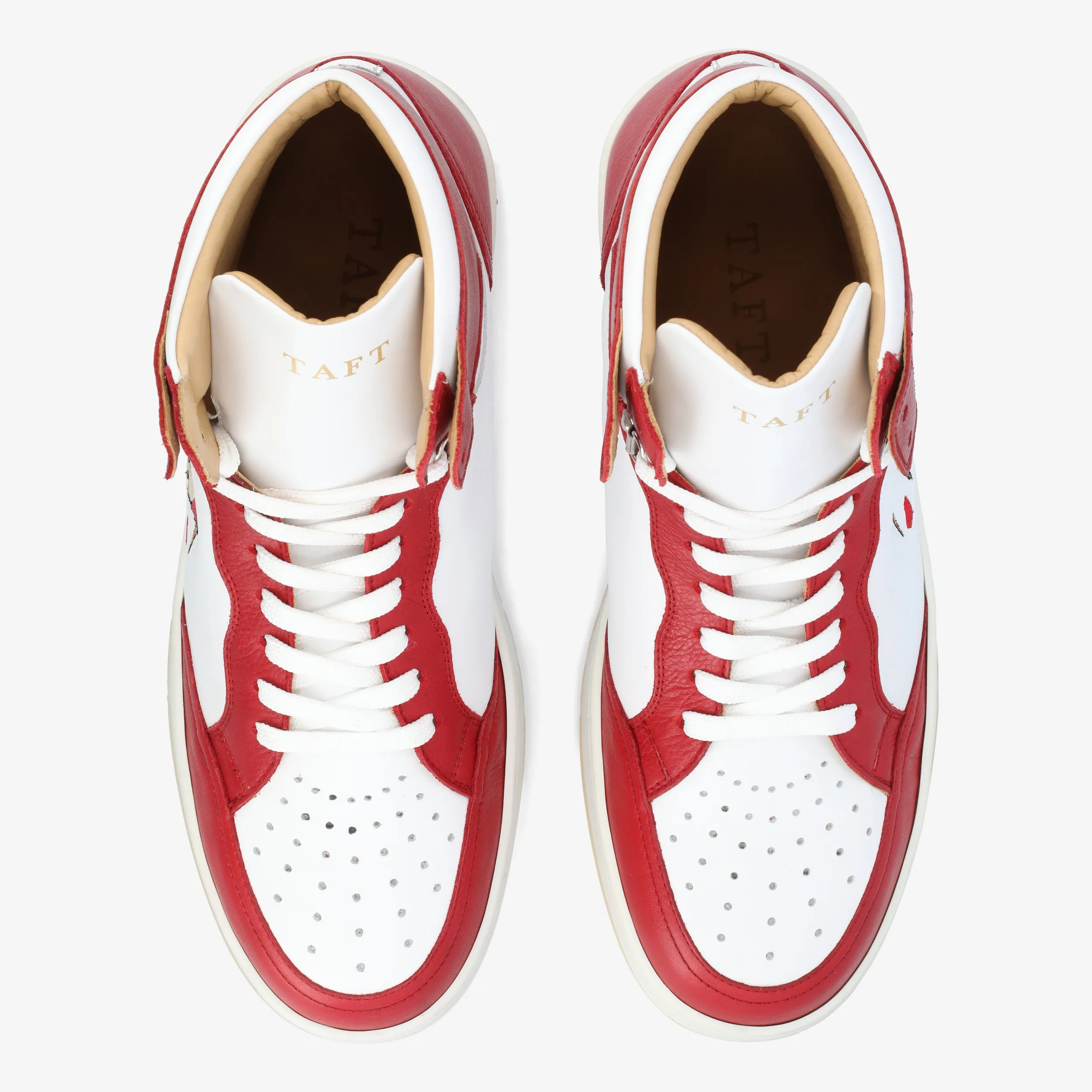 The Rapido High-top Sneaker in Red Hummingbird sold by Taft product image thumbnail 5