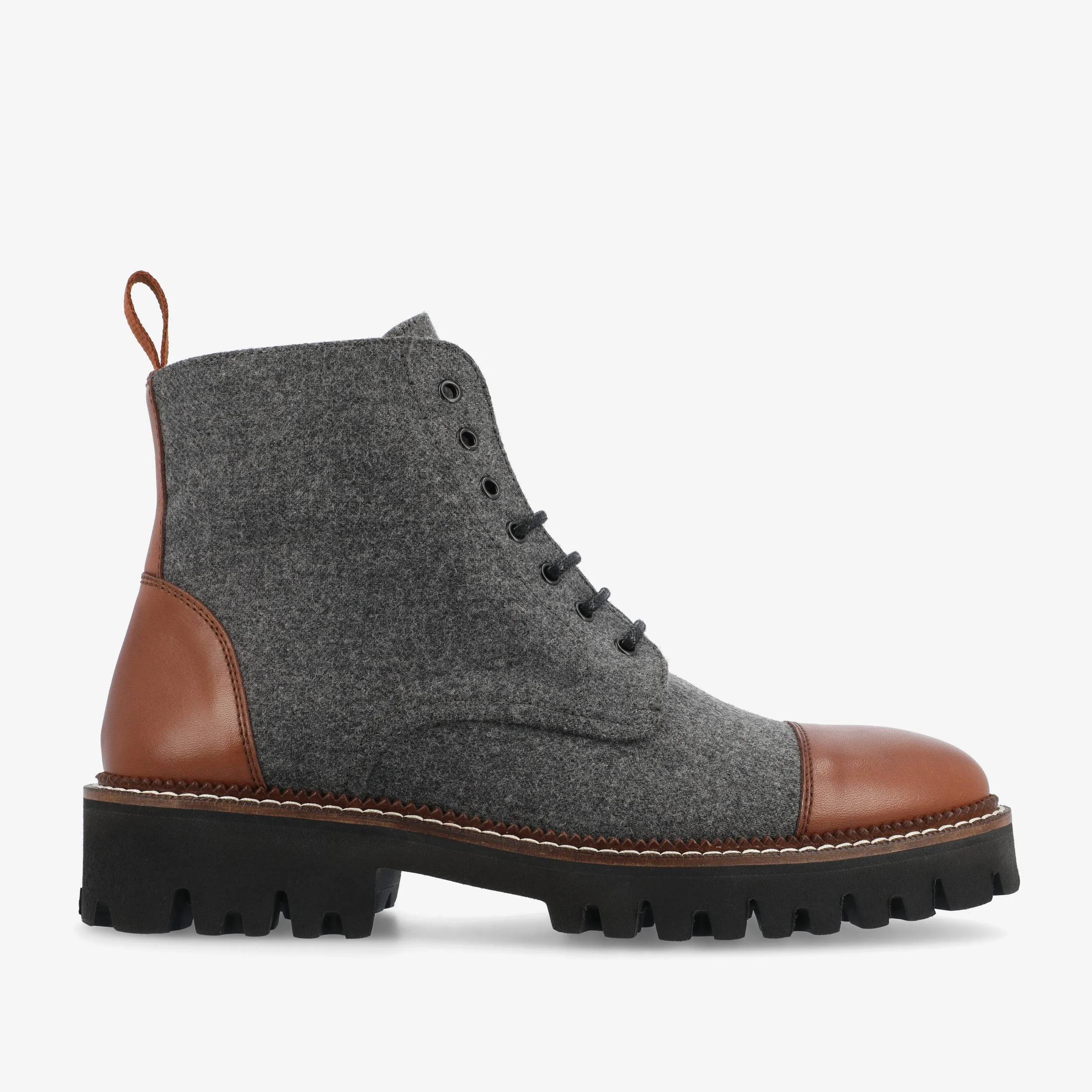 The Jill Boot in Grey/Brown (Last Chance, Final Sale) sold by Taft