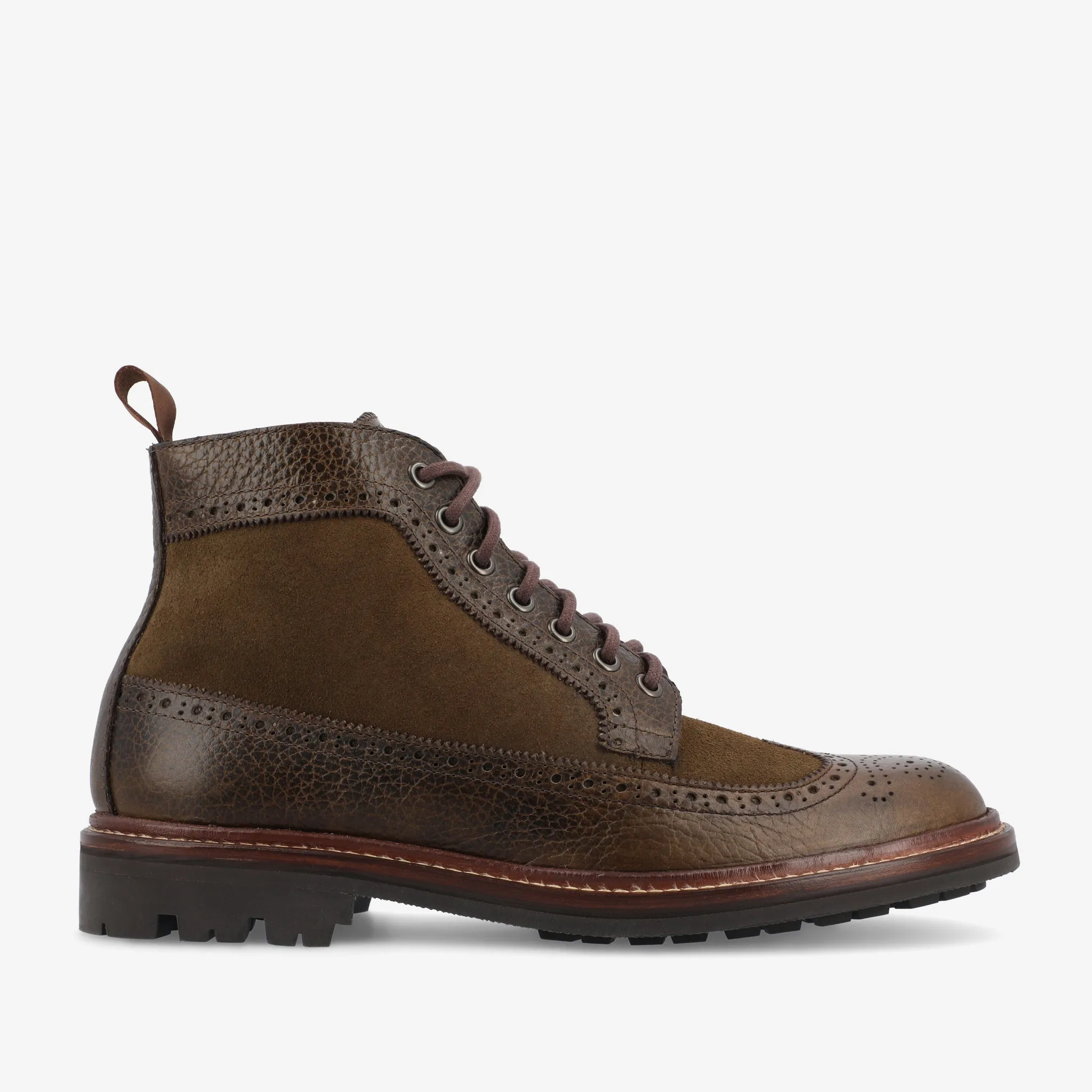 The Boston Boot in Olive (Last Chance, Final Sale) sold by Taft