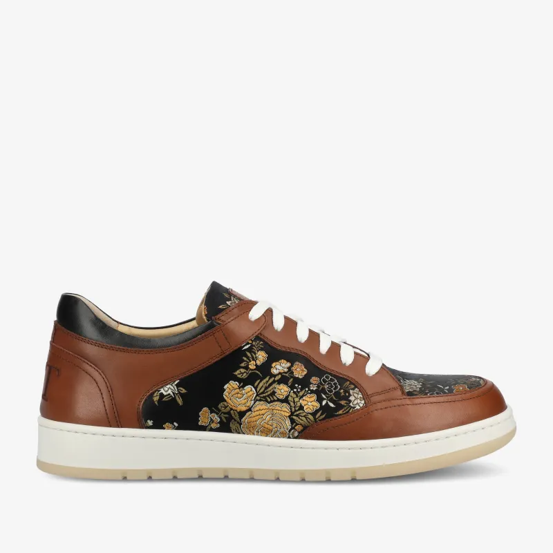 The Rapido Low Sneaker in Eden Cognac (Last Chance, Final Sale) sold by Taft