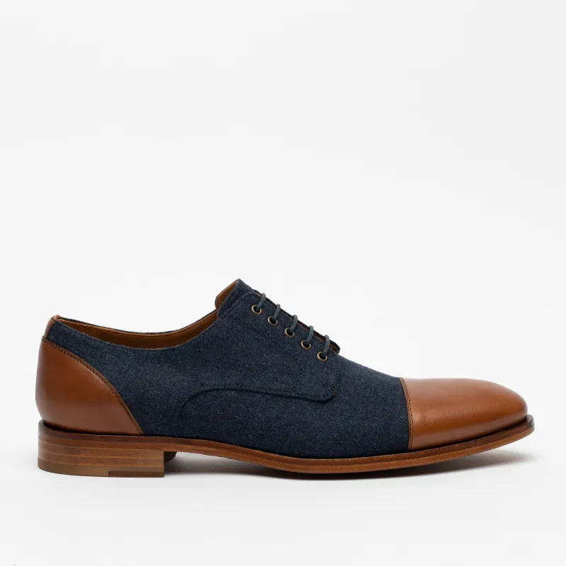 The Jack Shoe in Navy sold by Taft