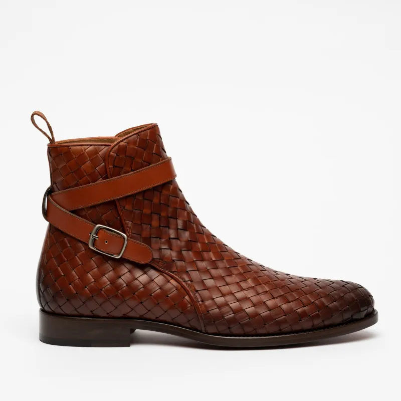 The Dylan Jodhpur Boot in Woven (Last Chance, Final Sale) sold by Taft