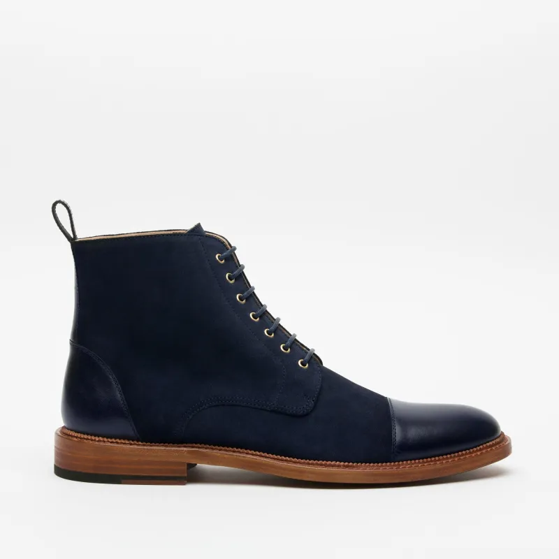 The Troy Boot in Navy (Last Chance, Final Sale) sold by Taft