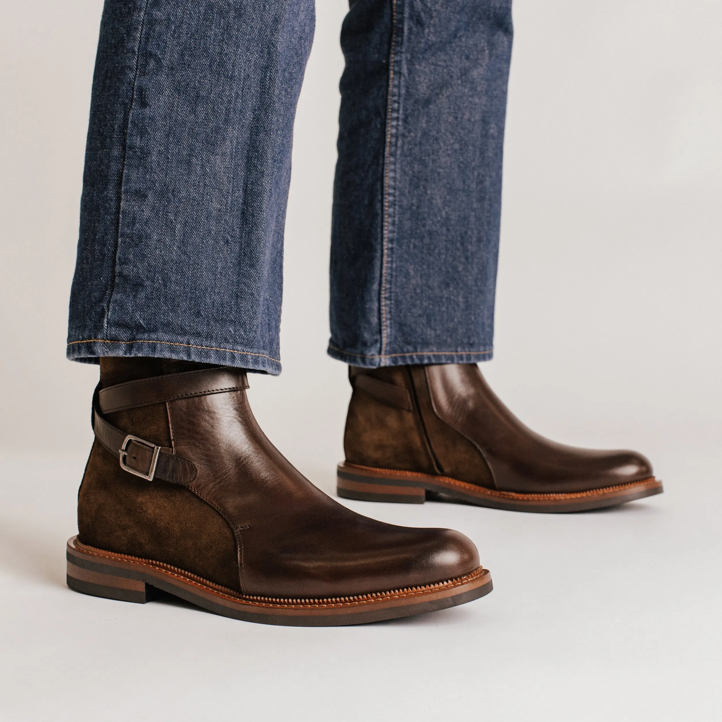 The Dylan Jodhpur Boot in Brown sold by Taft product image thumbnail 2
