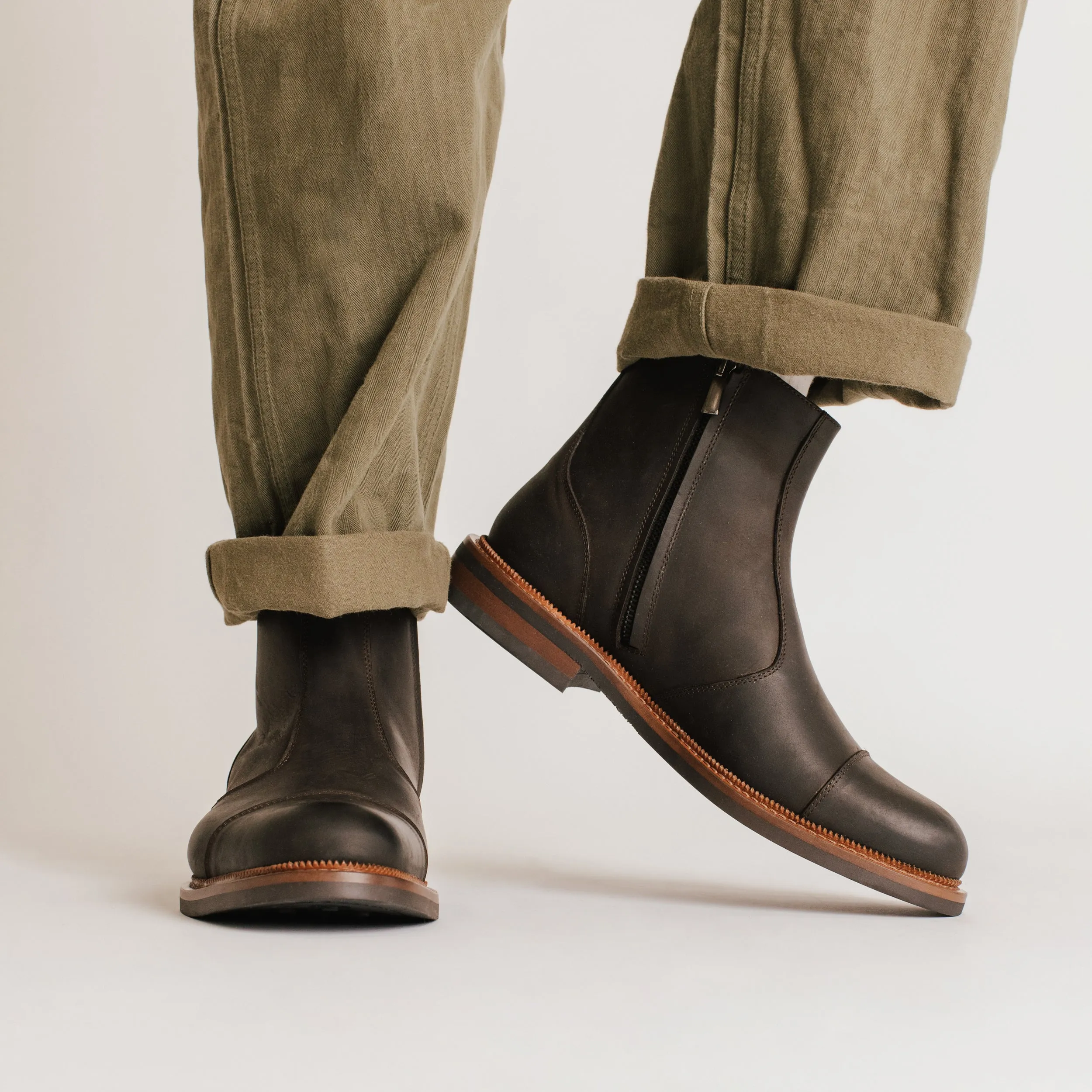 The Lewis Boot in Dark Brown sold by Taft product image thumbnail 2