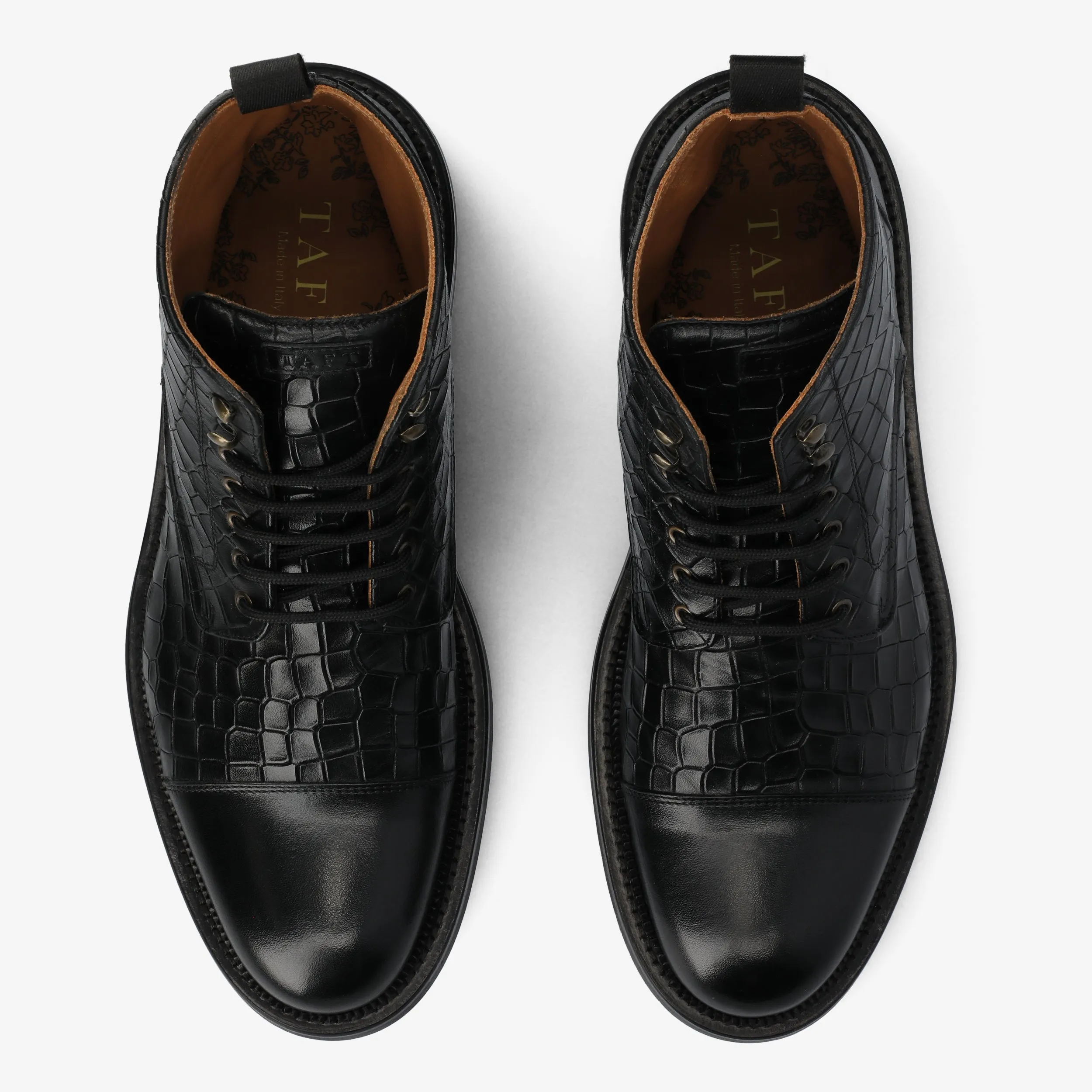 The Rome Boot in Black Croco sold by Taft product image thumbnail 4