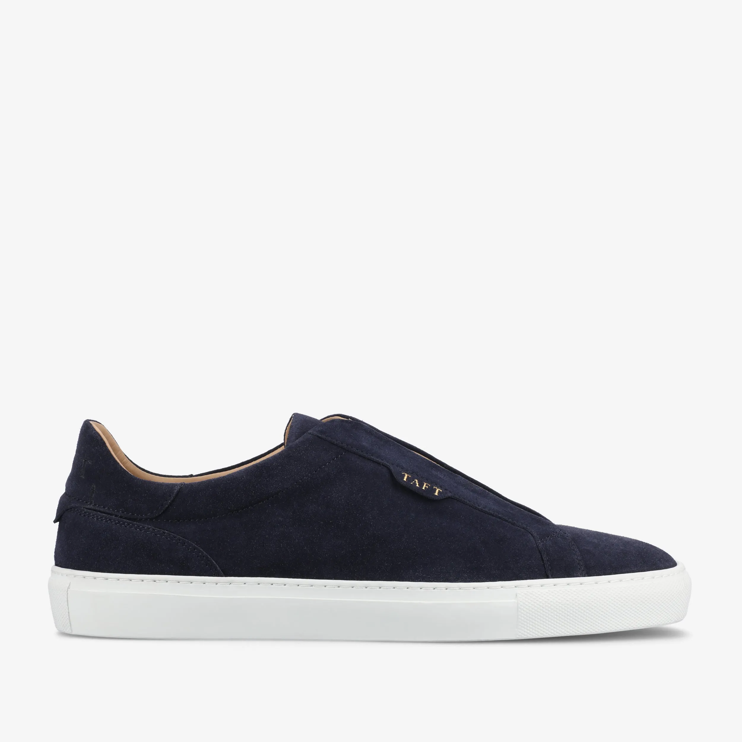 The James Sneaker in Navy sold by Taft