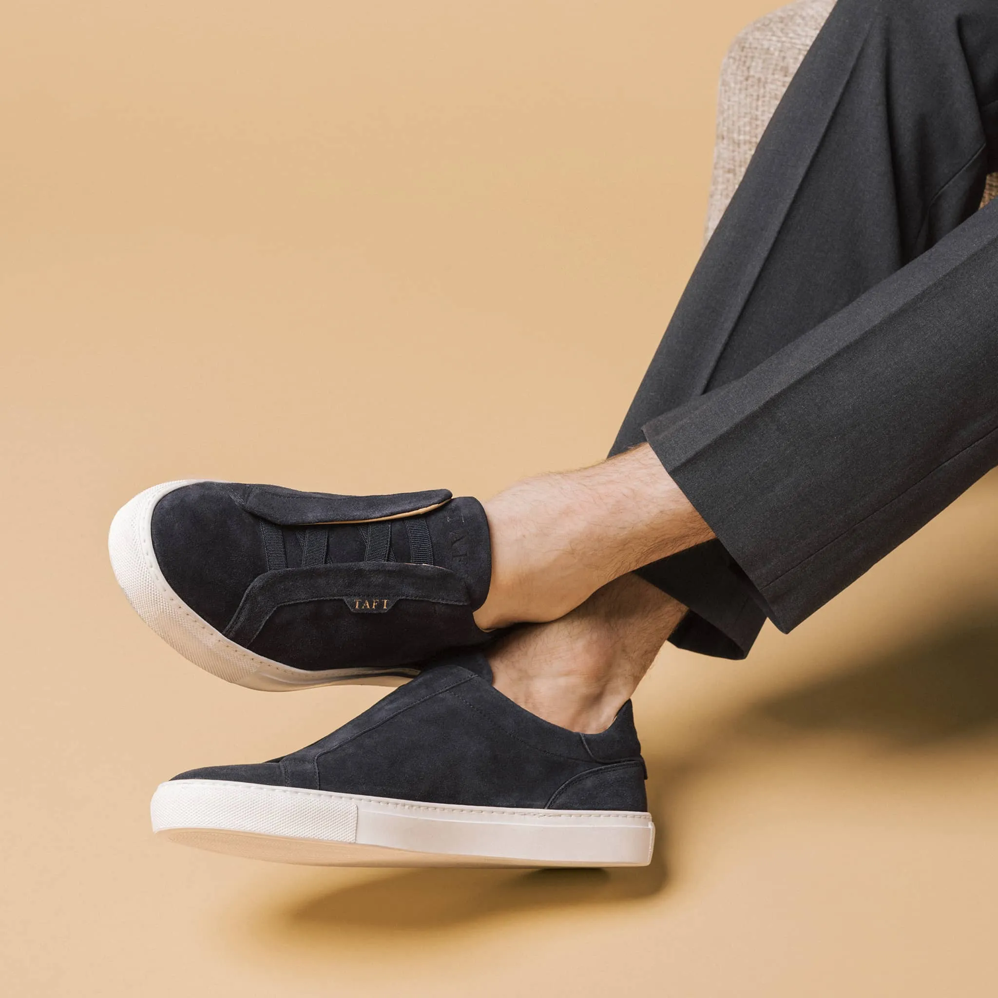 The James Sneaker in Navy sold by Taft product image thumbnail 2