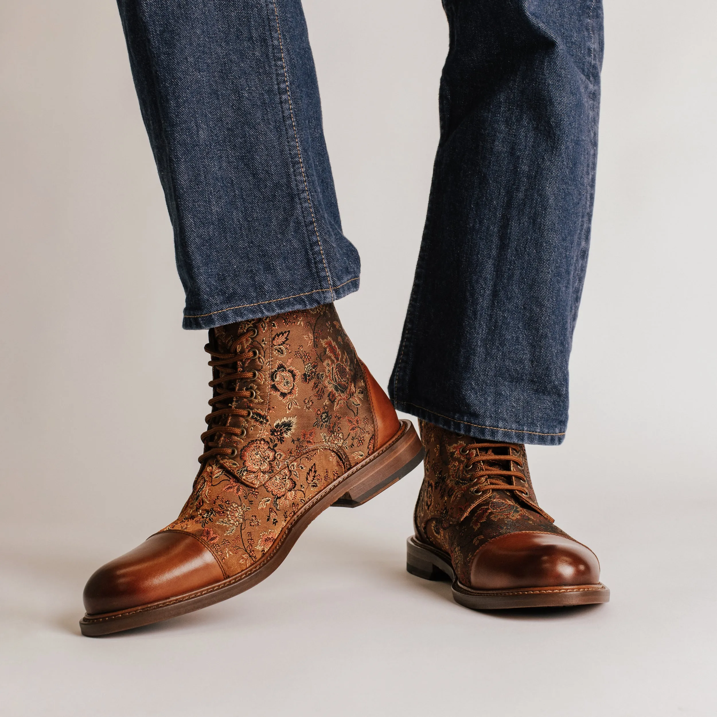 The Jack Dress Boot in Duskwood Floral sold by Taft product image thumbnail 2