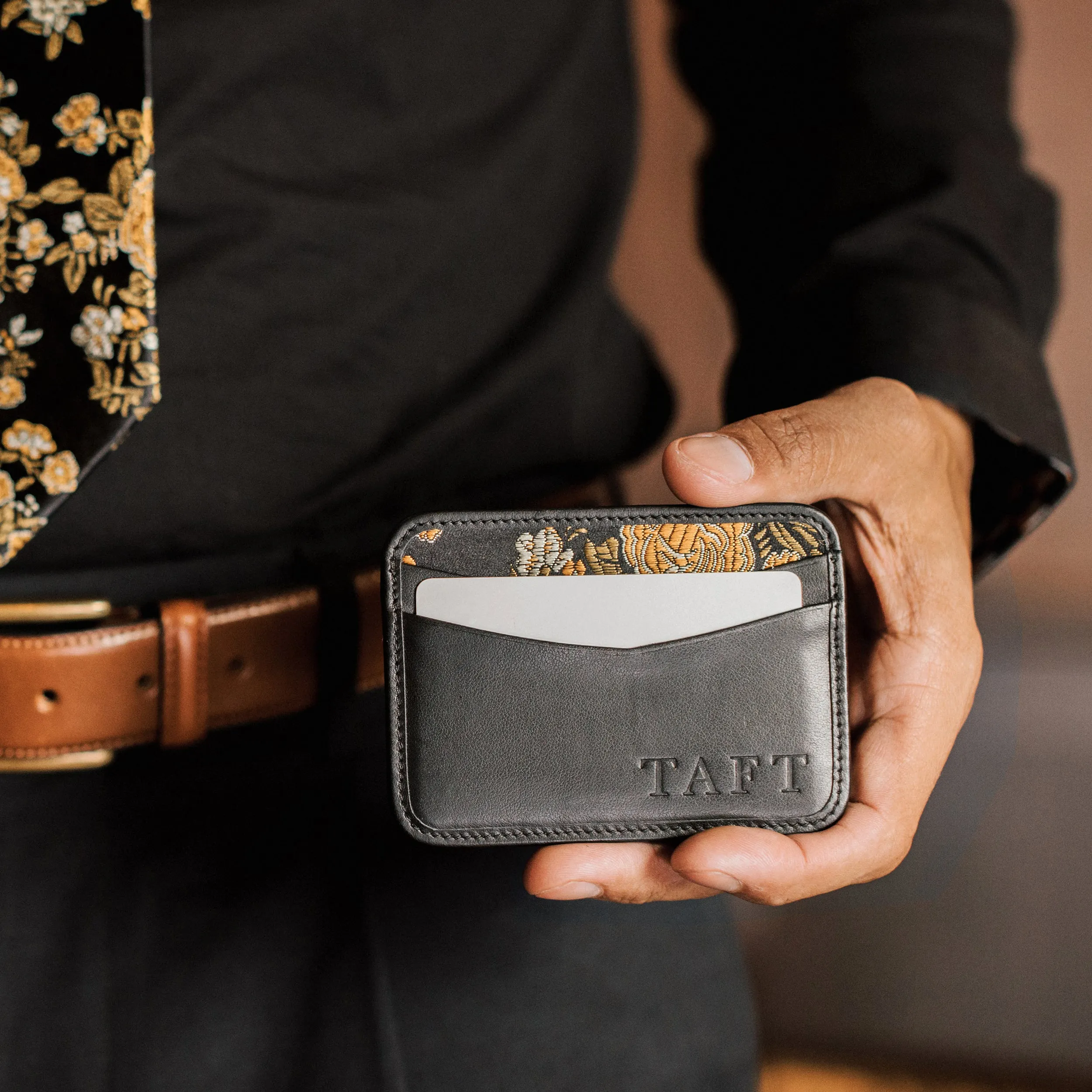 The Eden Jacquard Cardcase Wallet sold by Taft product image thumbnail 3