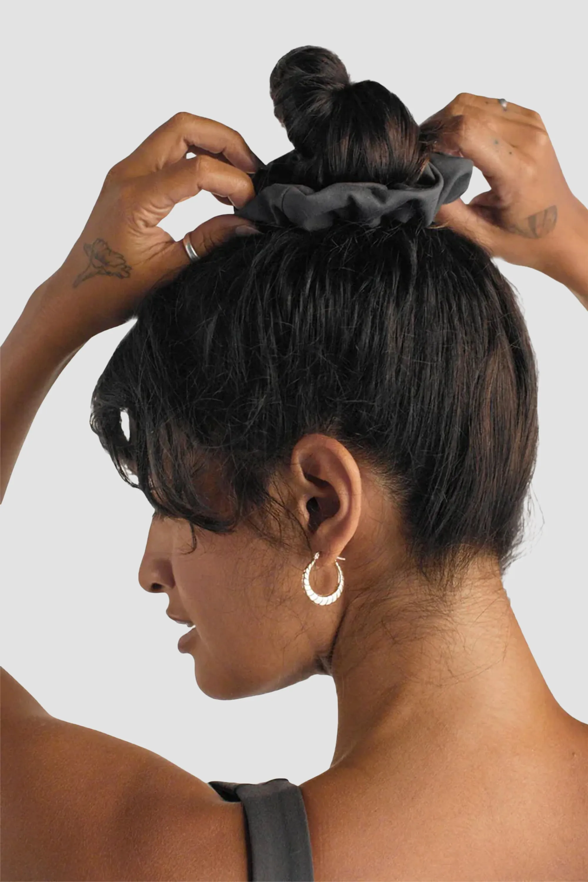 Girlfriend Collective Scrunchie in Moon sold by Tag product image thumbnail 2