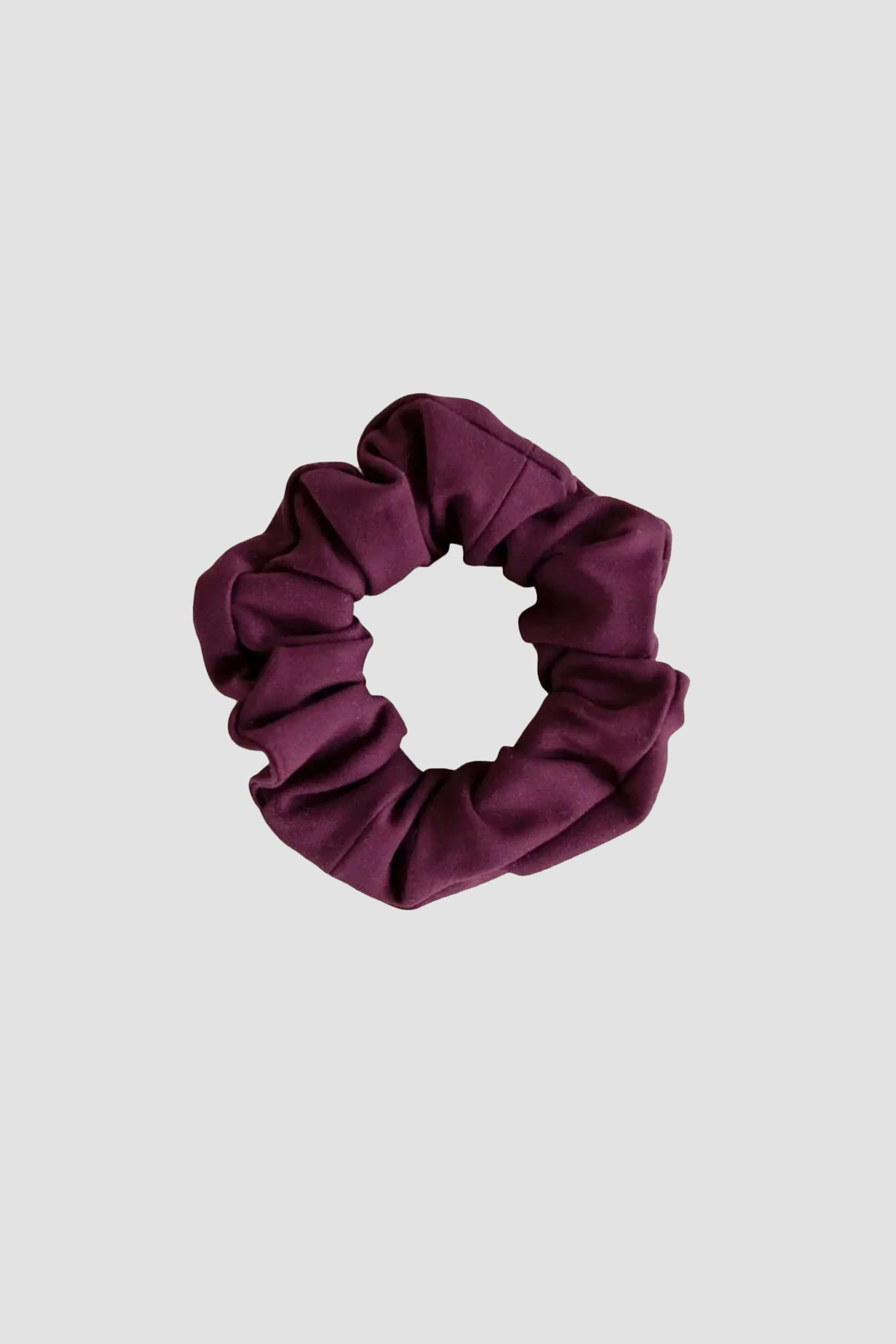 Girlfriend Collective Scrunchie in Plum sold by Tag