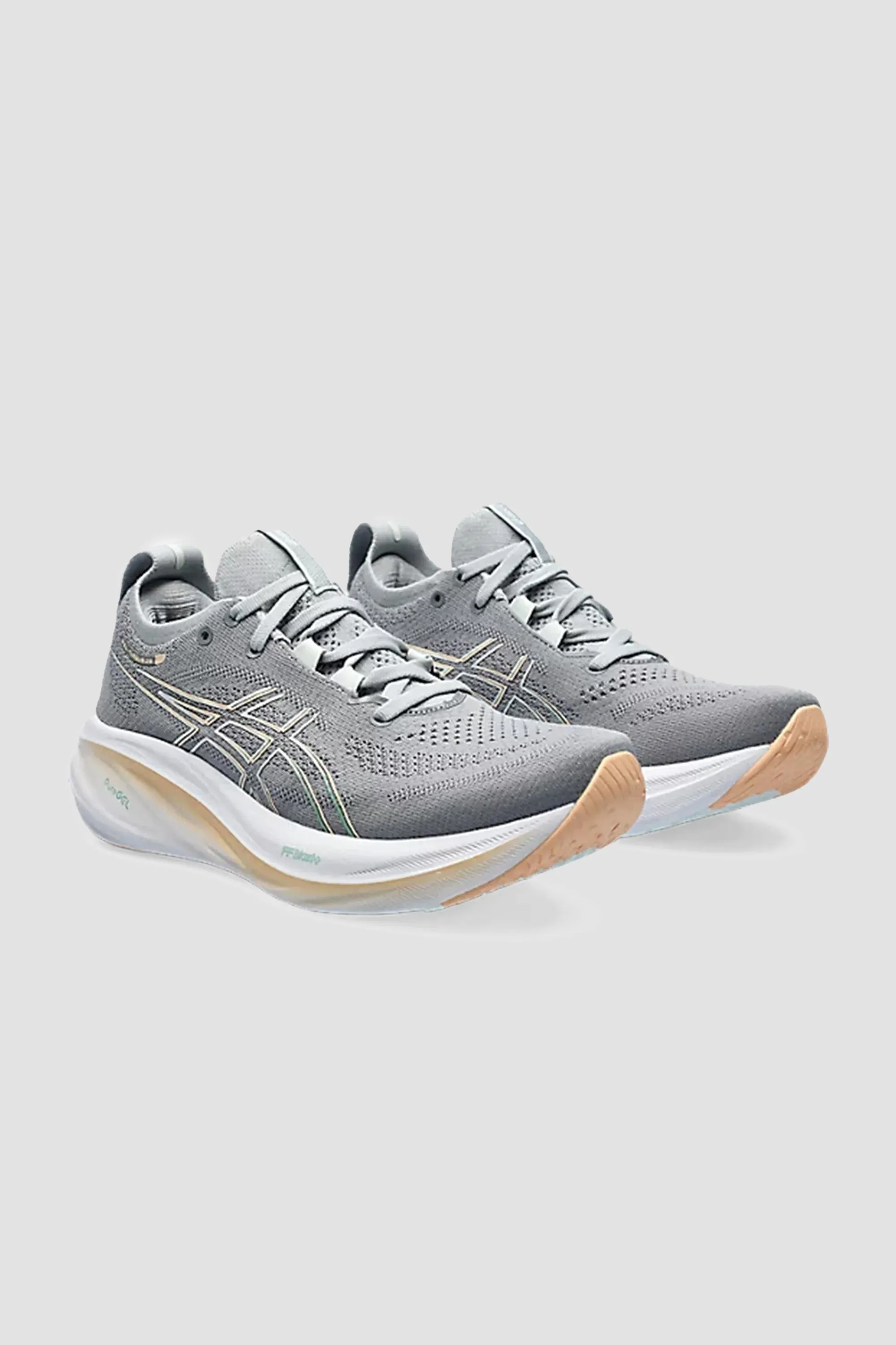 ASICS Women's Gel-Nimbus 26 Sneaker in Sheet Rock/Pale Mint sold by Tag product image thumbnail 2