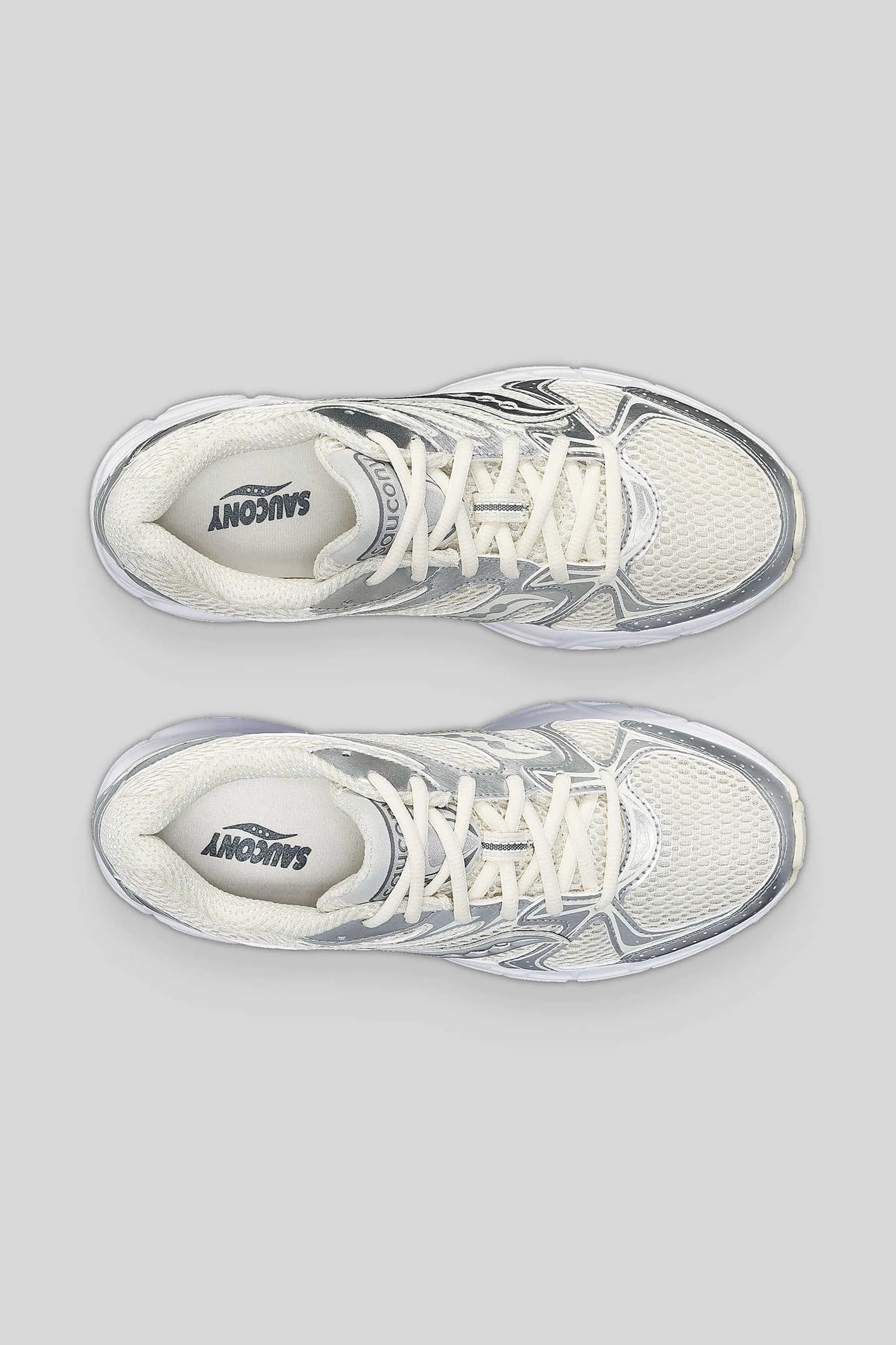 Saucony Women's Grid Ride Millennium in Cream/Silver sold by Tag product image thumbnail 5