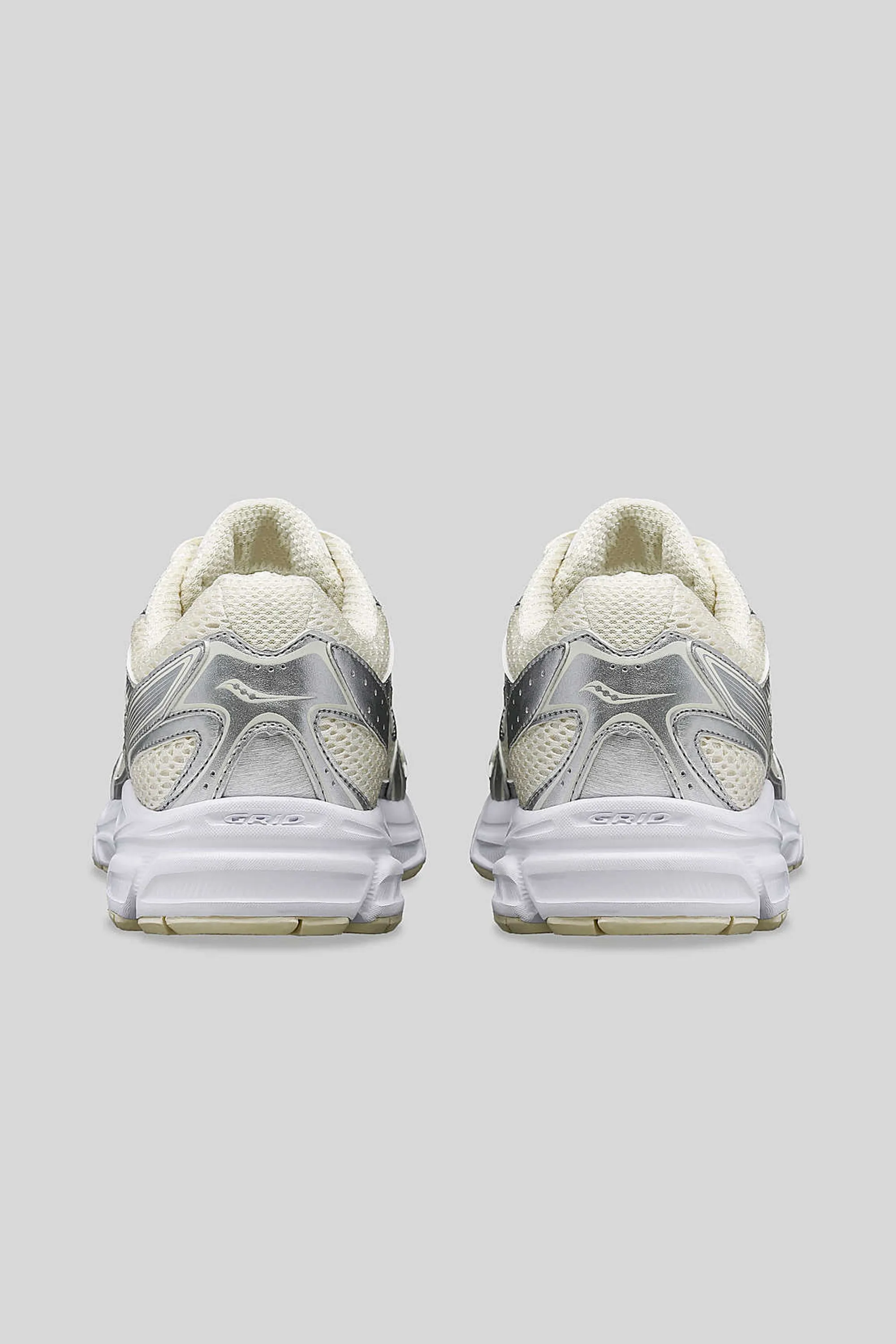 Saucony Women's Grid Ride Millennium in Cream/Silver sold by Tag product image thumbnail 4