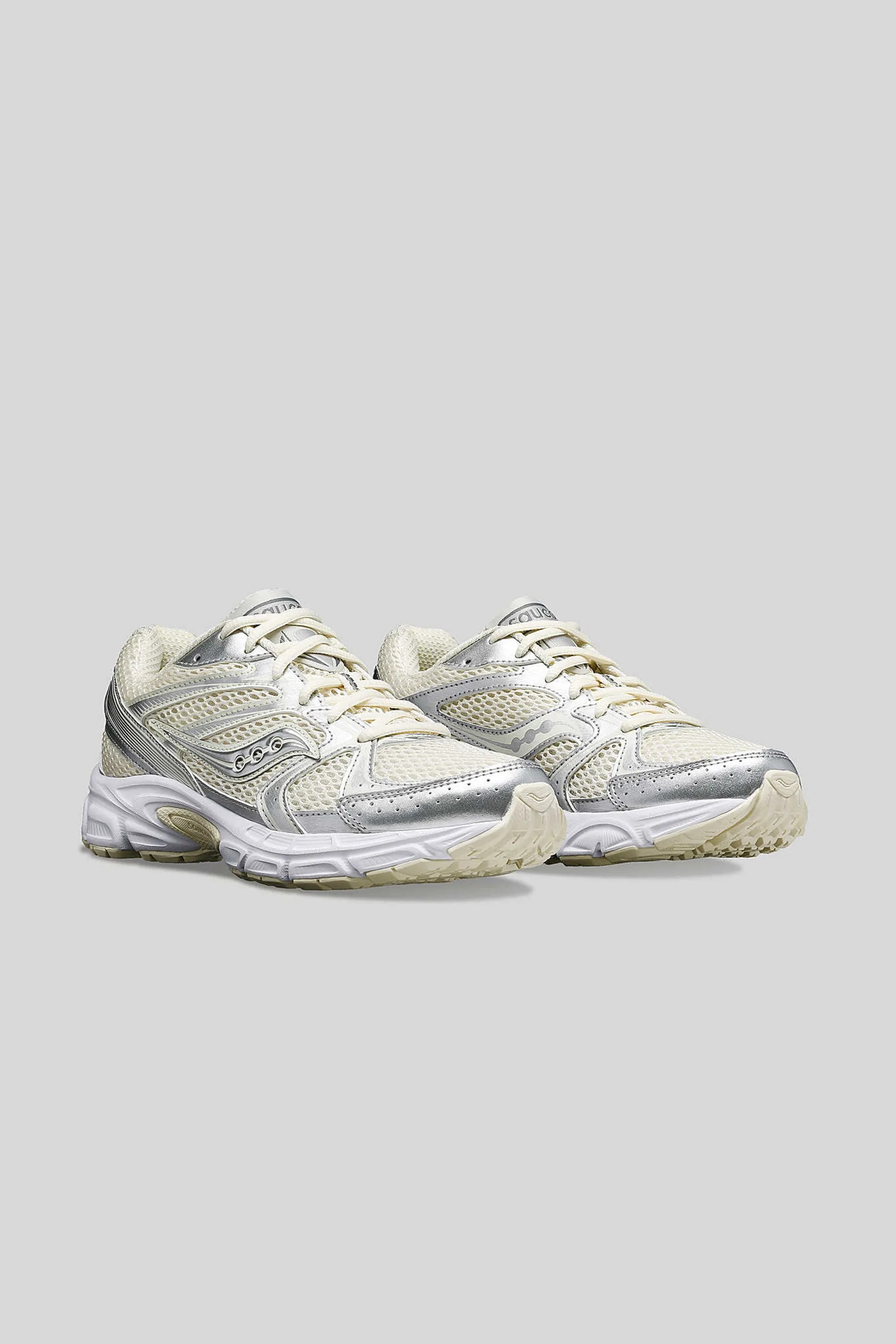 Saucony Women's Grid Ride Millennium in Cream/Silver sold by Tag product image thumbnail 2