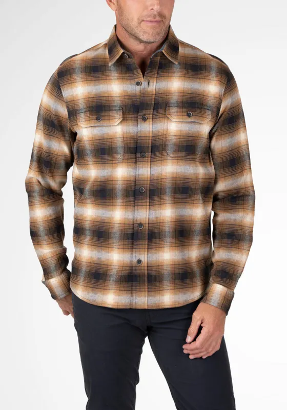 Work Shirt - Stretch Flannel with Airotec® Performance sold by Tailor Vintage