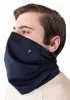 Puretec cool® Antimicrobial Neck Gaiter with Nanofiber Filter in Navy Blazer/Tailor Vintage Embroidery sold by Tailor Vintage