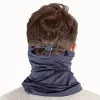 Puretec cool® Antimicrobial Neck Gaiter with Nanofiber Filter in Navy Blazer/Tailor Vintage Embroidery sold by Tailor Vintage