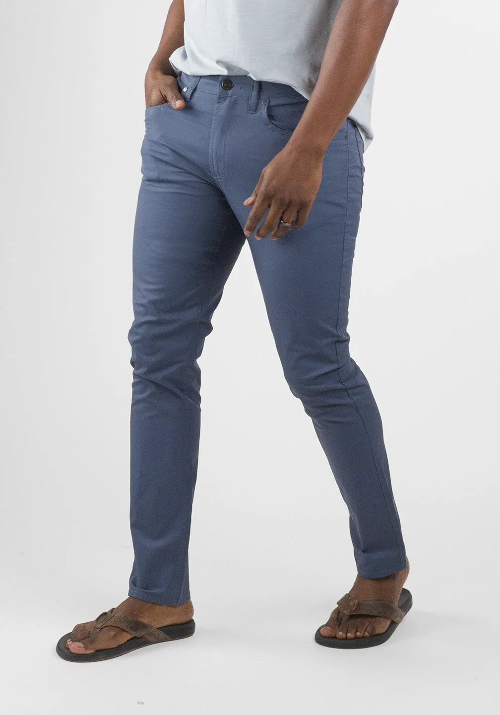 5 Pocket Pants - Stretch Cotton Nylon with AIROTEC® Performance sold by Tailor Vintage