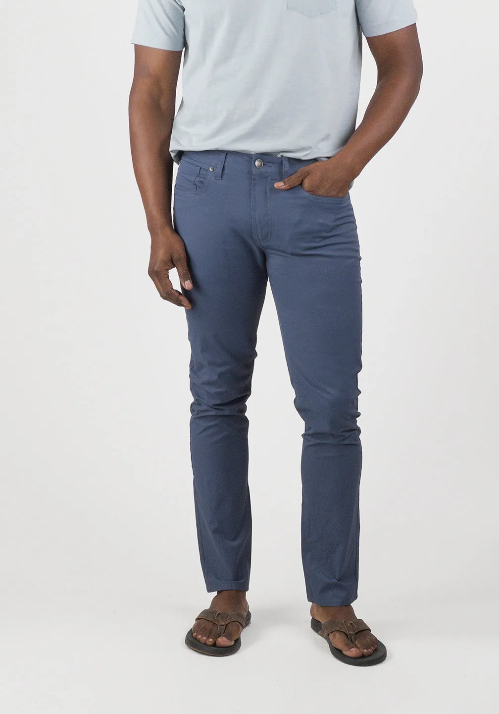 5 Pocket Pants - Stretch Cotton Nylon with AIROTEC® Performance sold by Tailor Vintage product image thumbnail 4