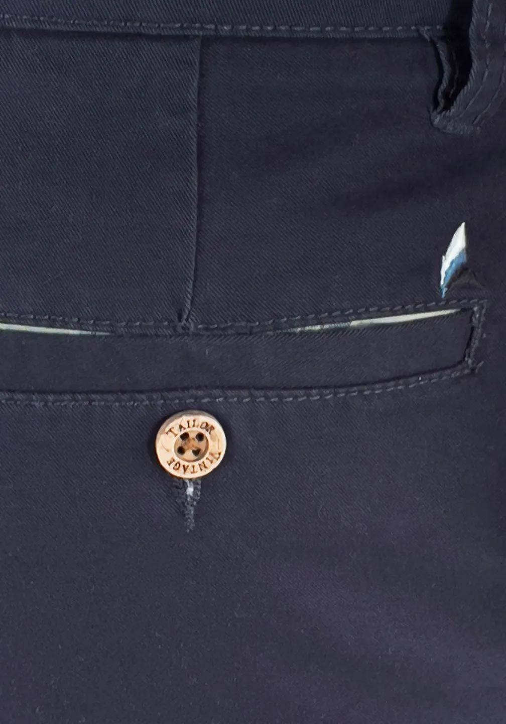 Stretch Twill Slim Walking Short sold by Tailor Vintage product image thumbnail 4