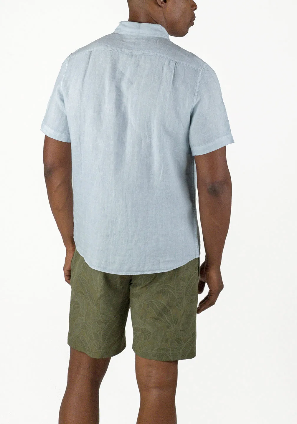 Short Sleeve Shirt - Linen Cotton sold by Tailor Vintage product image thumbnail 3