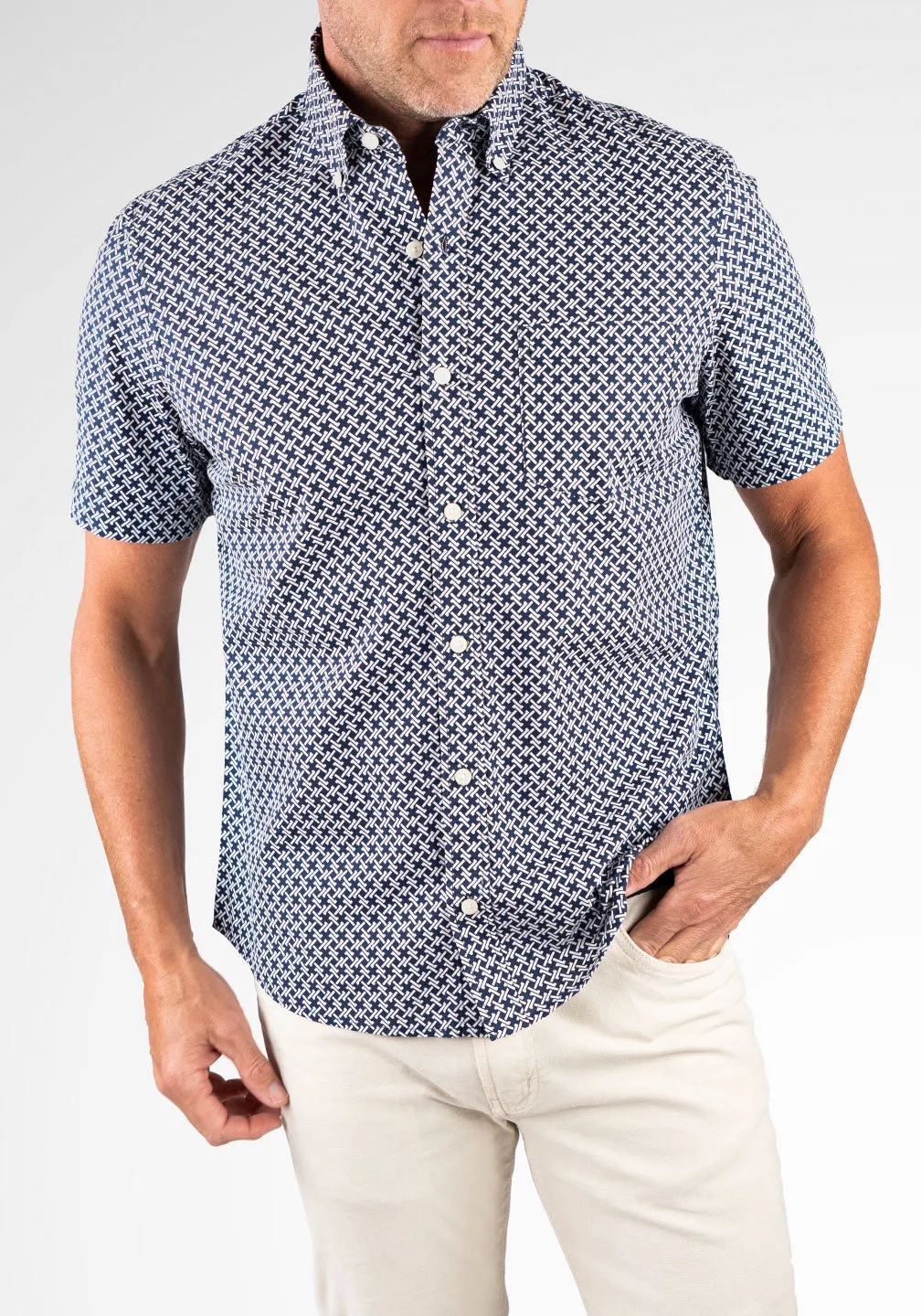 Shirt - Stretch Poplin with Airotec® Performance sold by Tailor Vintage product image thumbnail 3