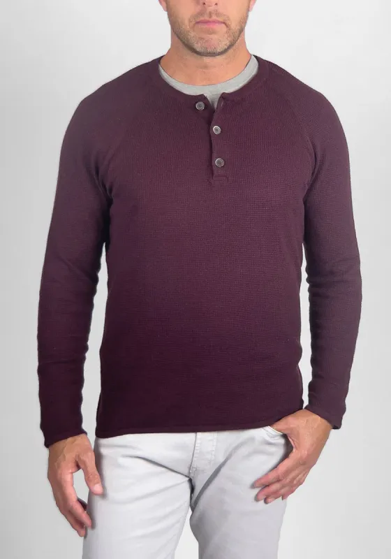 Sweater Henley - Cotton/Cashmere Waffle sold by Tailor Vintage