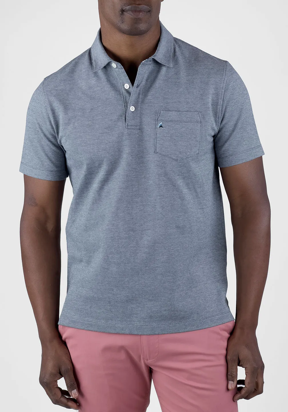 Polo - Stretch Birdseye Pique with Airotec® Performance sold by Tailor Vintage product image thumbnail 3