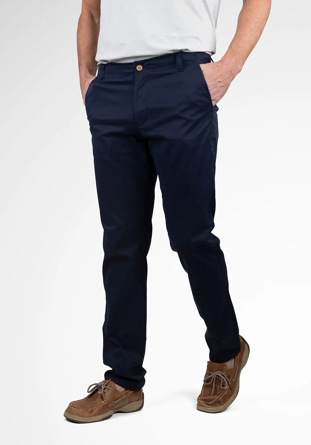 Chino Pants - Stretch Cotton/Nylon with Airotec® Performance sold by Tailor Vintage product image thumbnail 5