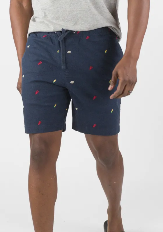 PUREtec cool™ Stretch Linen Cotton E-Waist 7" Inseam Shorts sold by Tailor Vintage