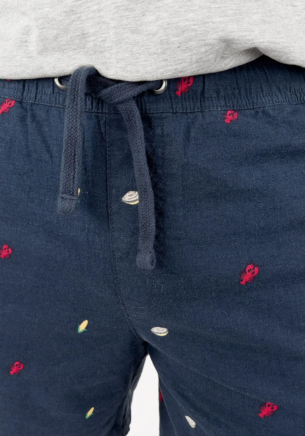 PUREtec cool™ Stretch Linen Cotton E-Waist 7" Inseam Shorts sold by Tailor Vintage product image thumbnail 2