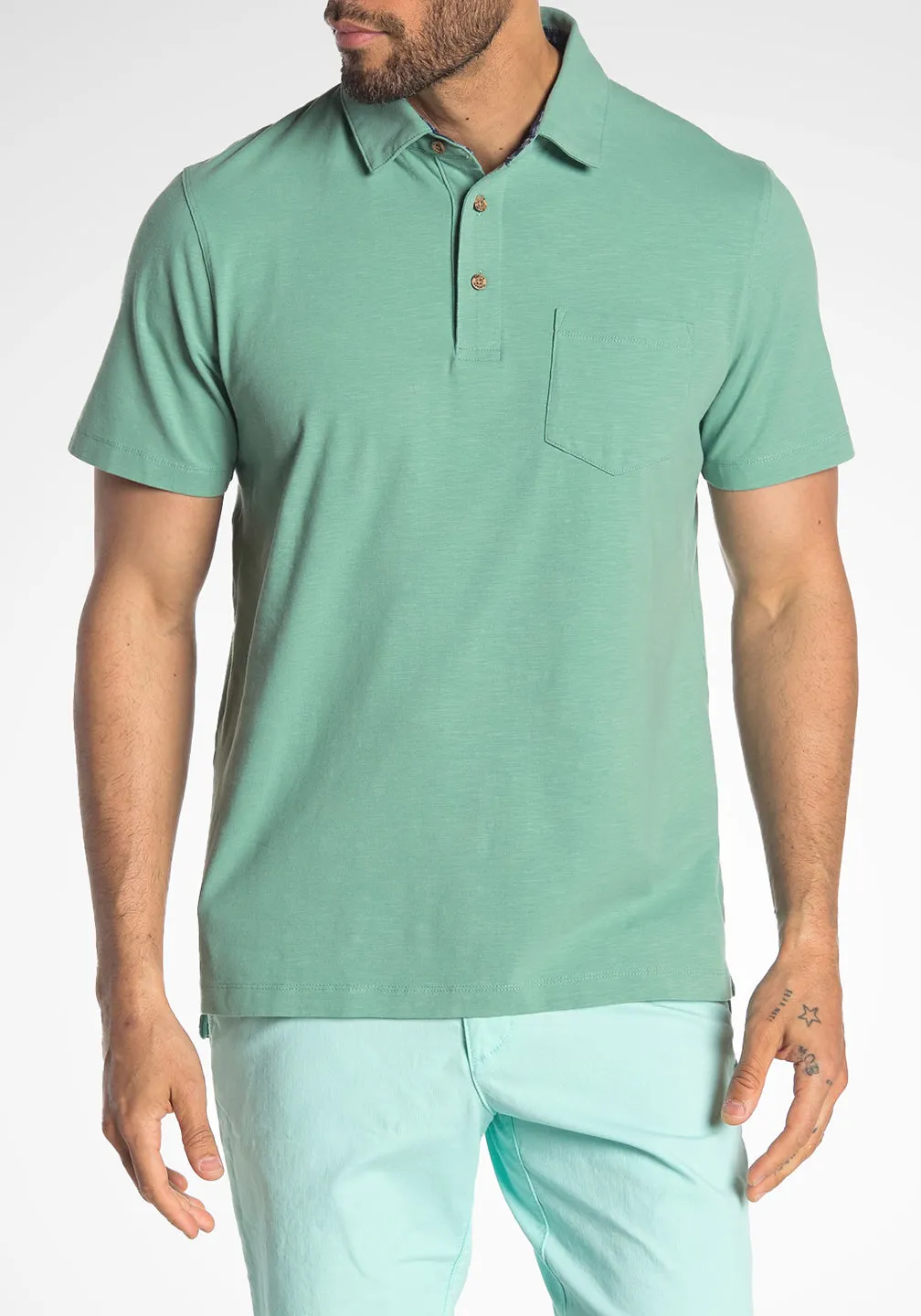 Airotec® Jersey Short Sleeve Polo sold by Tailor Vintage