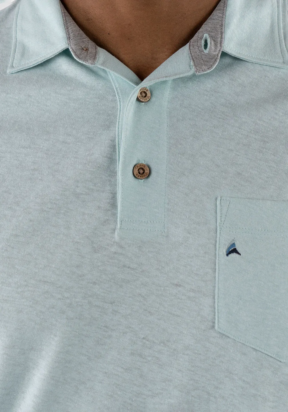 Polo - Hemp Cotton Jersey sold by Tailor Vintage product image thumbnail 2