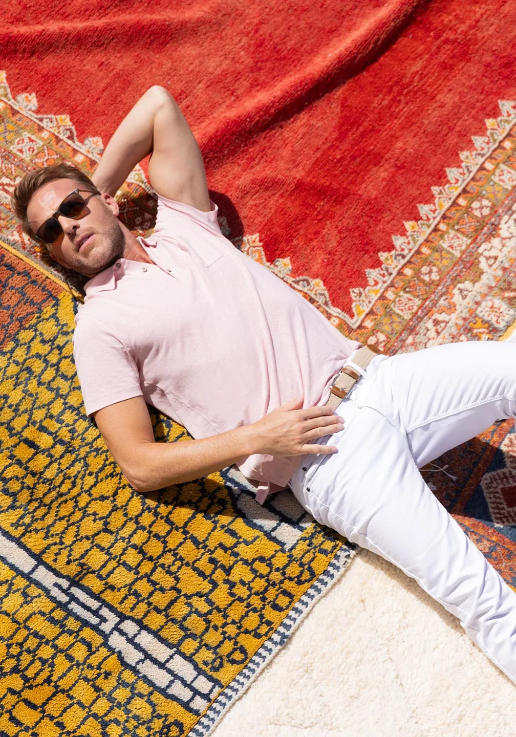 Polo - Hemp Cotton Jersey sold by Tailor Vintage product image thumbnail 5