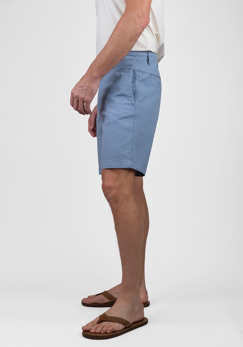 Puretec cool® Regular Fit 9" Stretch Linen Cotton Walking Shorts sold by Tailor Vintage product image thumbnail 4