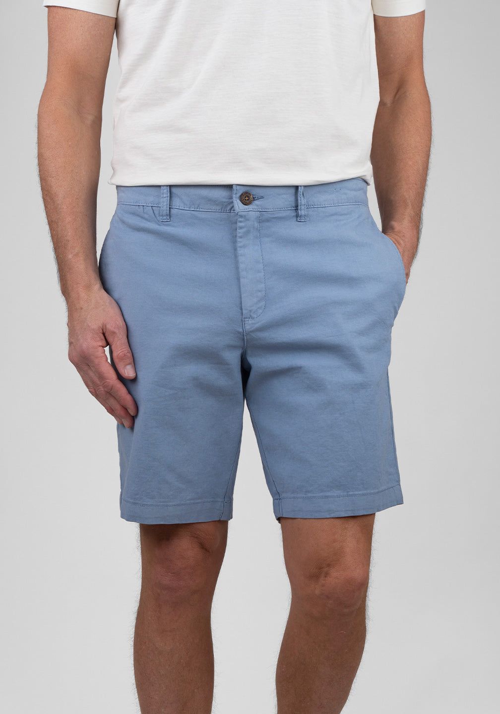 Puretec cool® Regular Fit 9" Stretch Linen Cotton Walking Shorts sold by Tailor Vintage product image thumbnail 3