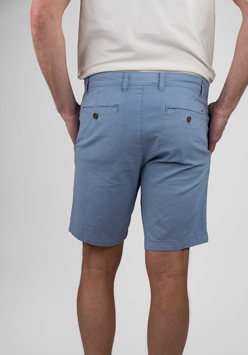 Puretec cool® Regular Fit 9" Stretch Linen Cotton Walking Shorts sold by Tailor Vintage product image thumbnail 5