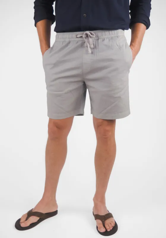 PUREtec cool™ Stretch Linen Cotton E-Waist 7" Inseam Shorts sold by Tailor Vintage