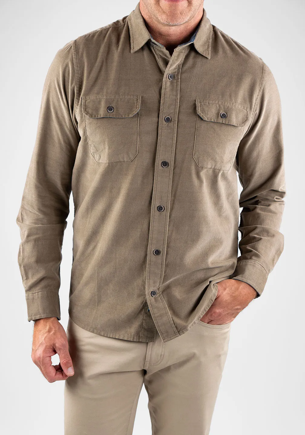 Work Shirt - Fine Wale Corduroy sold by Tailor Vintage