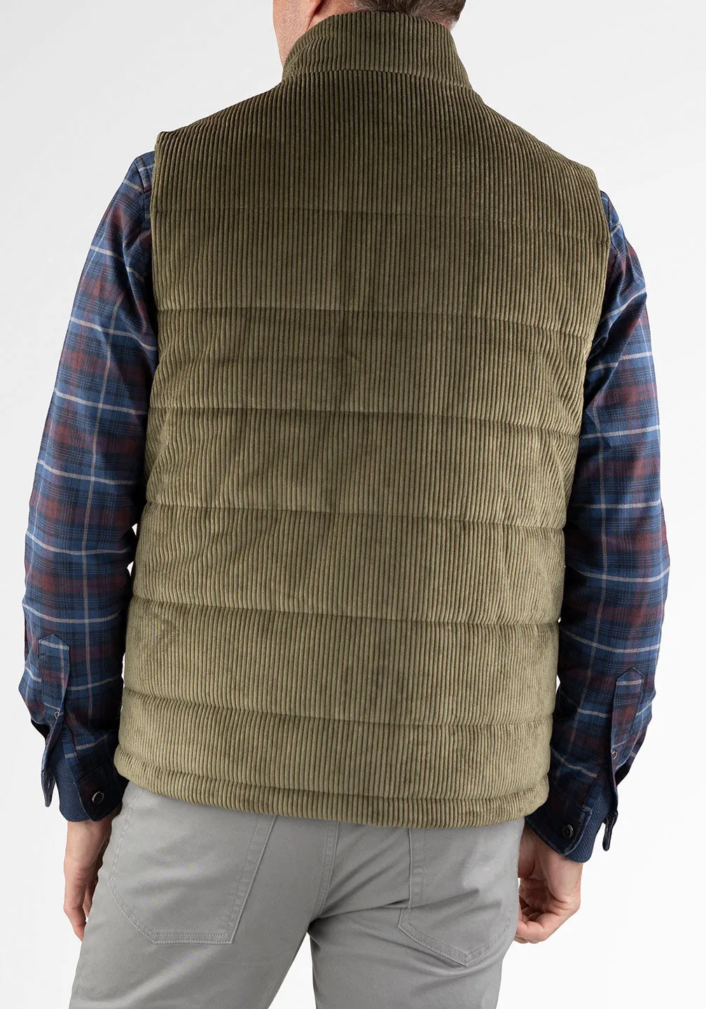 6 Wale Corduroy Puffer Vest sold by Tailor Vintage product image thumbnail 5