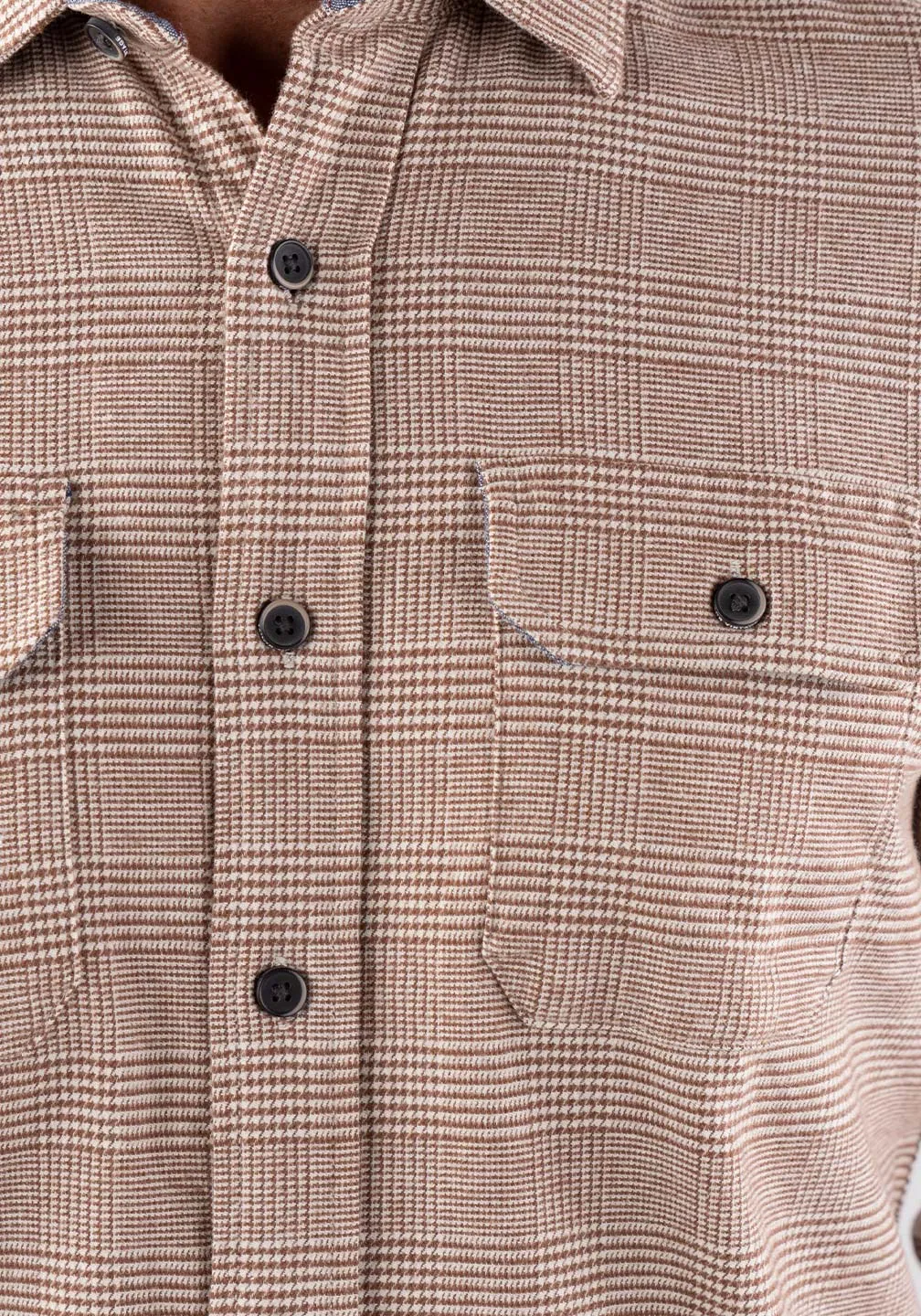 Work Shirt - Stretch Flannel with Airotec® Performance sold by Tailor Vintage product image thumbnail 4