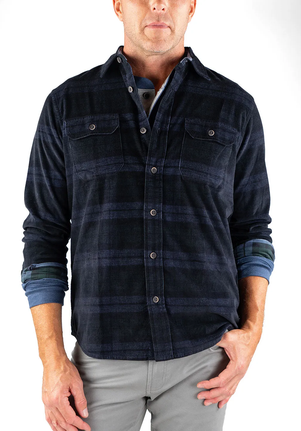 Work Shirt - Stretch Corduroy sold by Tailor Vintage product image thumbnail 5